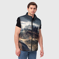 Мужской жилет Танк, цвет: 3D-черный — фото 2