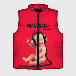 Мужской жилет Paparoach: Music Kid, цвет: 3D-светло-серый