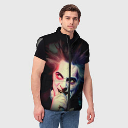 Мужской жилет Король и Шут, цвет: 3D-светло-серый — фото 2