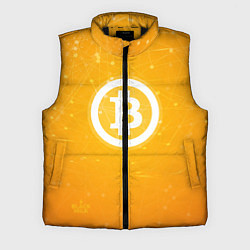 Мужской жилет Bitcoin Orange