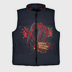 Мужской жилет The Weeknd: Beauty Behind, цвет: 3D-красный