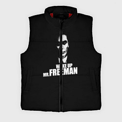 Мужской жилет Wake up Mr. Freeman, цвет: 3D-красный