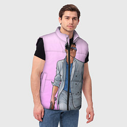 Мужской жилет The Loud House, цвет: 3D-черный — фото 2