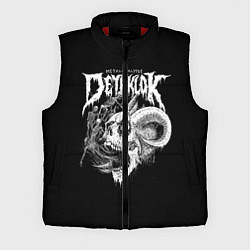 Мужской жилет Dethklok: Goat Skull, цвет: 3D-красный