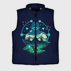 Мужской жилет The Legend of Zelda, цвет: 3D-светло-серый