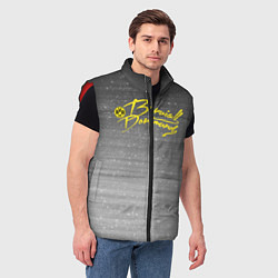 Мужской жилет Borussia Dortmund - New Design 2022, цвет: 3D-красный — фото 2