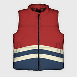 Мужской жилет Волны в море, цвет: 3D-черный