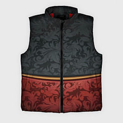 Мужской жилет Узоры Black and Red