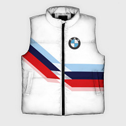 Мужской жилет BMW БМВ WHITE, цвет: 3D-черный