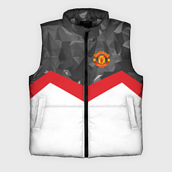 Мужской жилет Man United FC: Grey Polygons, цвет: 3D-светло-серый