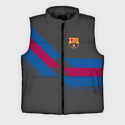 Мужской жилет Barcelona FC: Dark style, цвет: 3D-черный