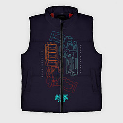Мужской жилет Blade Runner Guns, цвет: 3D-красный
