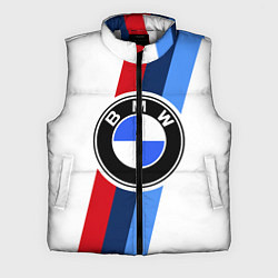Мужской жилет BMW M: White Sport, цвет: 3D-светло-серый