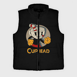 Мужской жилет Cuphead: Mugman, цвет: 3D-черный