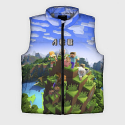 Мужской жилет Майнкрафт: Лев