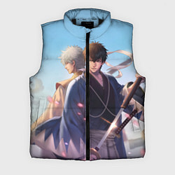 Мужской жилет Gintama, цвет: 3D-черный