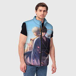 Мужской жилет Gintama, цвет: 3D-черный — фото 2