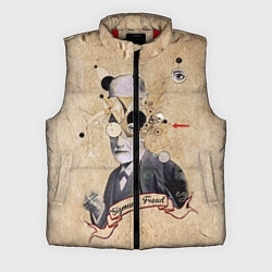 Мужской жилет Зигмунд Фрейд, цвет: 3D-красный