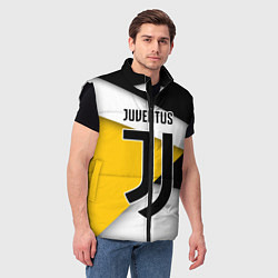 Мужской жилет FC Juventus, цвет: 3D-черный — фото 2