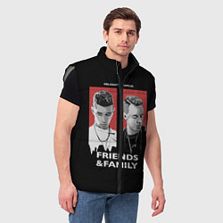 Мужской жилет Markul: Friends & Family, цвет: 3D-светло-серый — фото 2