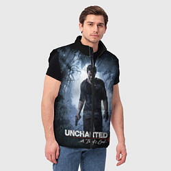 Мужской жилет Uncharted 4: A Thief's End, цвет: 3D-черный — фото 2