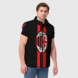 Мужской жилет AC Milan 1899, цвет: 3D-красный — фото 2