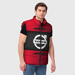 Мужской жилет Volvo Sport, цвет: 3D-красный — фото 2