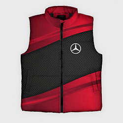 Мужской жилет Mercedes Benz: Red Sport, цвет: 3D-черный