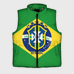 Мужской жилет CBF Brazil, цвет: 3D-светло-серый