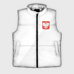 Мужской жилет Poland Team: Home WC-2018, цвет: 3D-светло-серый