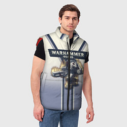 Мужской жилет Warhammer 40000: Tau Empire, цвет: 3D-красный — фото 2