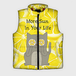 Мужской жилет More Sun In Your Life, цвет: 3D-красный