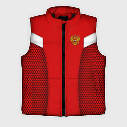Мужской жилет Russian Team: WC 2018, цвет: 3D-черный