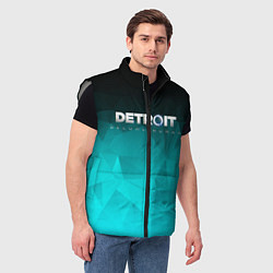 Мужской жилет Detroit: Become Human, цвет: 3D-светло-серый — фото 2