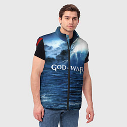 Мужской жилет God of War: Sea ​​rage, цвет: 3D-красный — фото 2