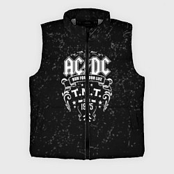 Мужской жилет AC/DC: Run For Your Life, цвет: 3D-светло-серый