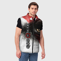 Мужской жилет God of War: Kratos, цвет: 3D-черный — фото 2