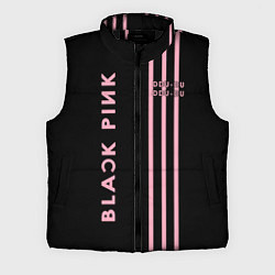 Мужской жилет Black Pink, цвет: 3D-черный