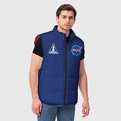 Мужской жилет NASA: Special Form, цвет: 3D-красный — фото 2