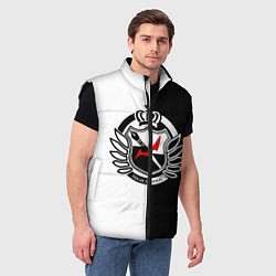 Мужской жилет MONOKUMA SCHOOL, цвет: 3D-черный — фото 2