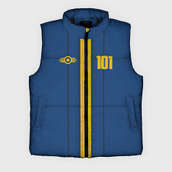 Мужской жилет Fallout: Vault 101, цвет: 3D-черный