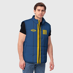 Мужской жилет Fallout: Vault 111, цвет: 3D-черный — фото 2