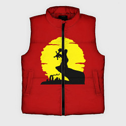 Мужской жилет Гомер и барт, цвет: 3D-красный