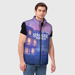 Мужской жилет Stranger Things: Magic House, цвет: 3D-черный — фото 2