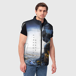 Мужской жилет Death Stranding: Exclusive, цвет: 3D-светло-серый — фото 2