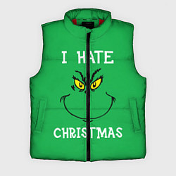 Мужской жилет I hate christmas