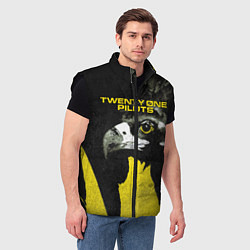 Мужской жилет TOP: Trench, цвет: 3D-черный — фото 2