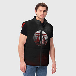 Мужской жилет Бездомный Бог, цвет: 3D-красный — фото 2