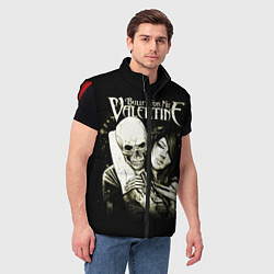 Мужской жилет BFMV: Death Love, цвет: 3D-красный — фото 2