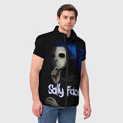 Мужской жилет Sally Face: Dark Mask, цвет: 3D-черный — фото 2